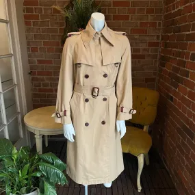 1970s Etienne Aigner Rain Trench Coat
