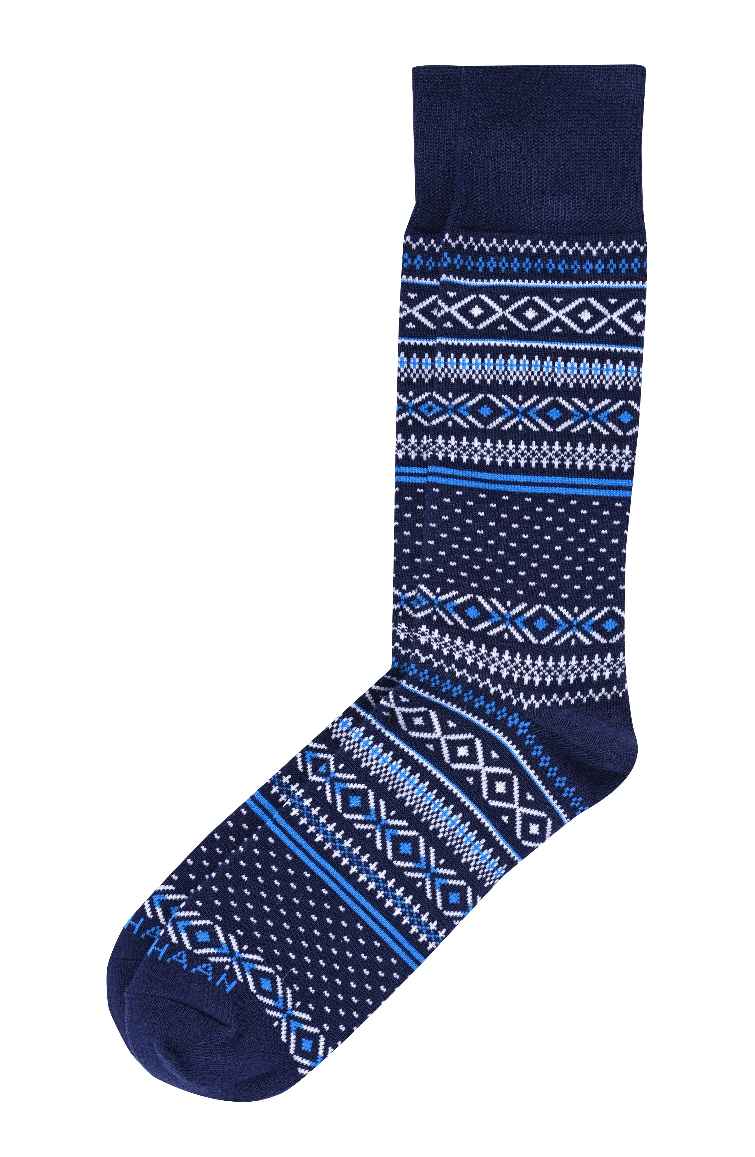 1Pk Fairisle Dress Crew