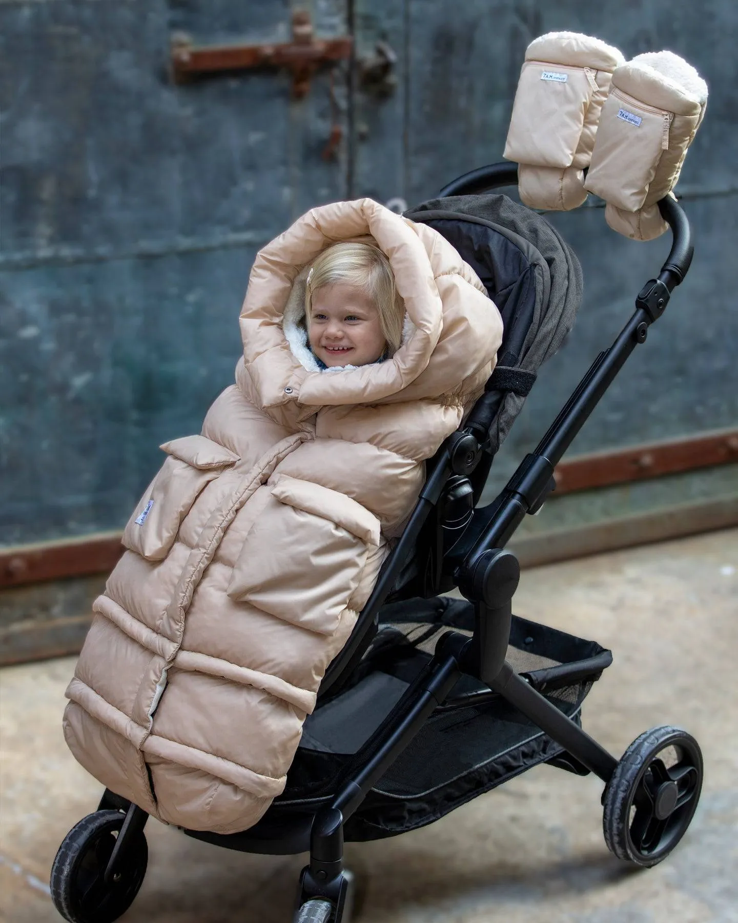7 A.M. Enfant Blanket 212 Evolution - Almond Oslo