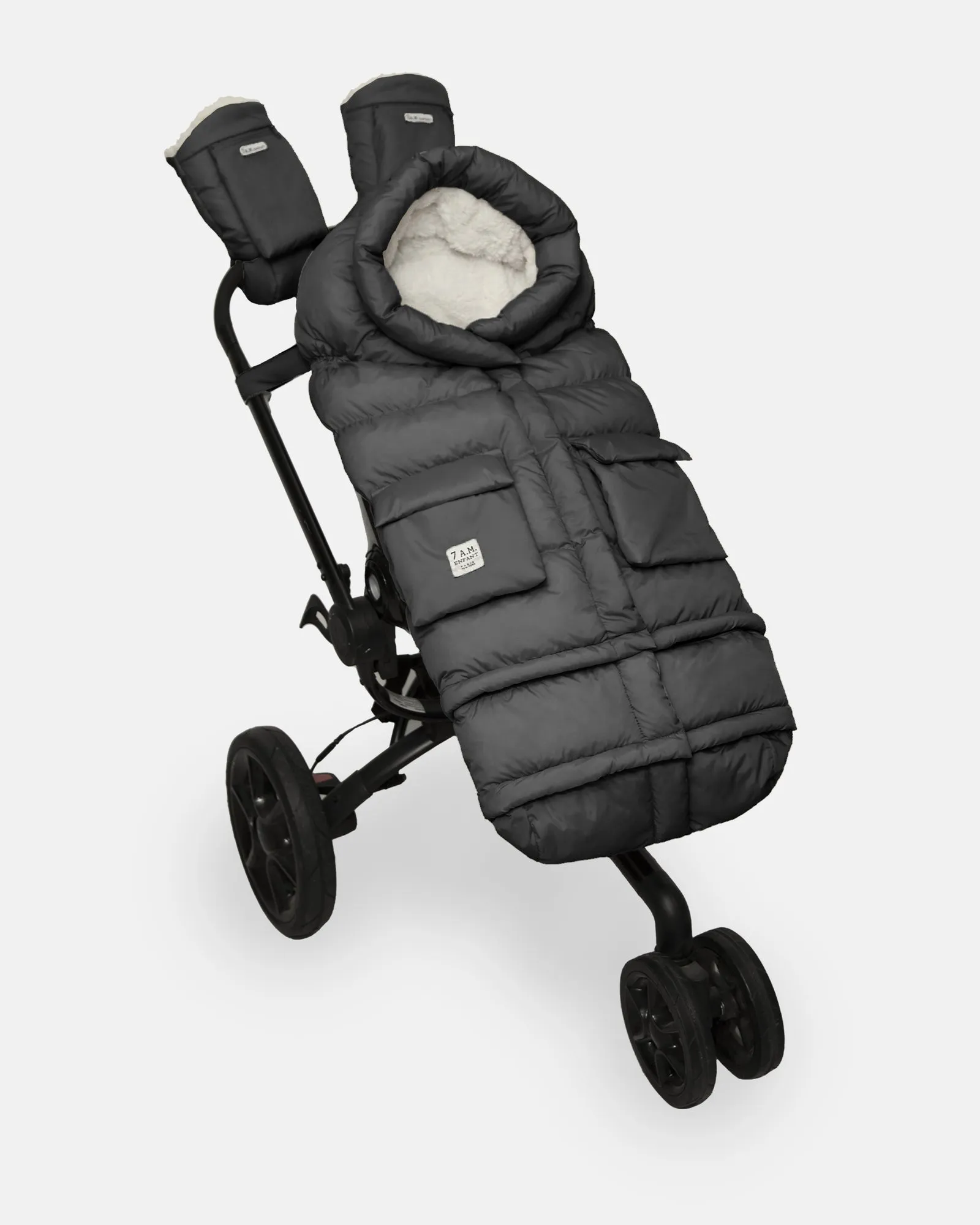7 A.M. Enfant Blanket 212 Evolution - Black Oslo