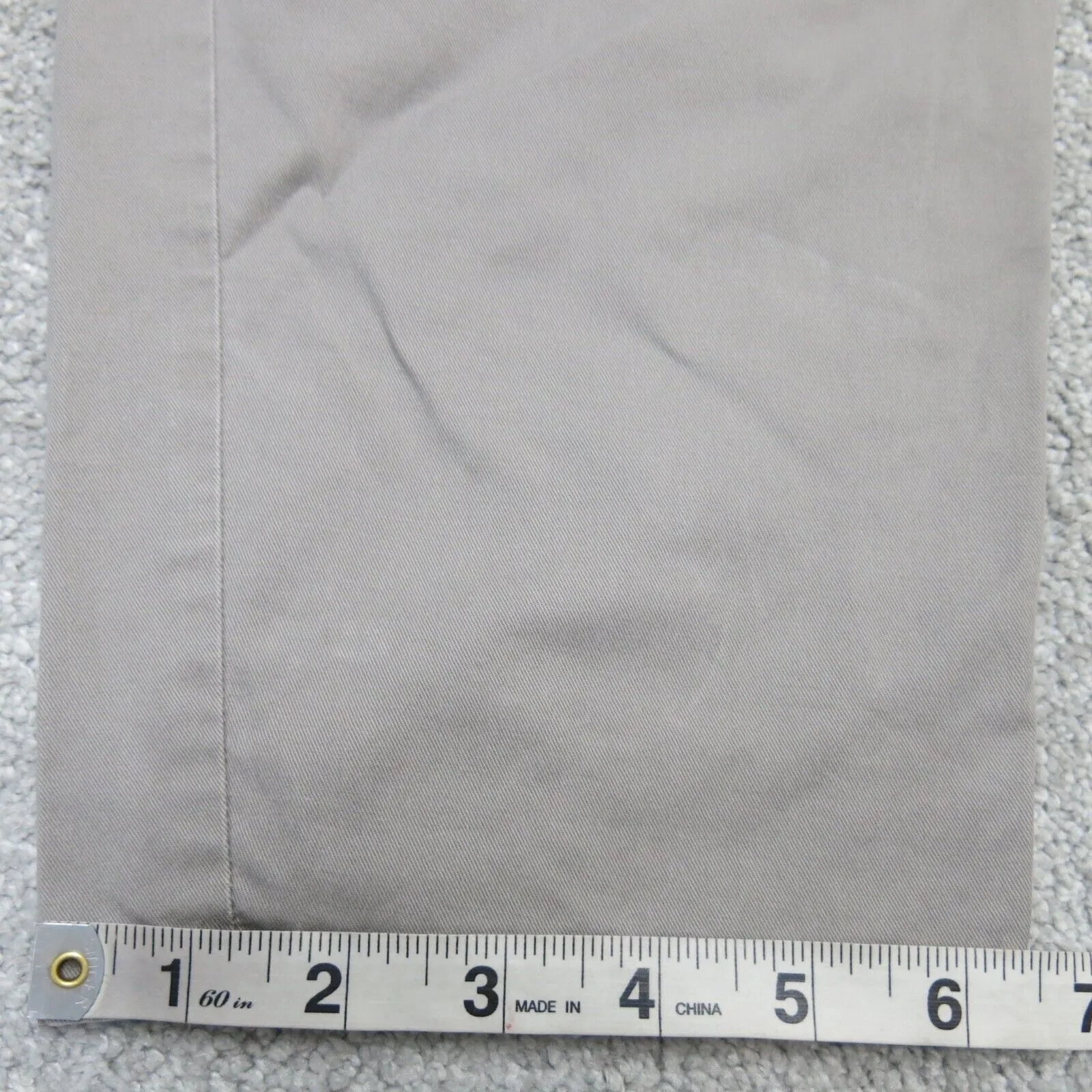 Ann Taylor Mens Slim Straight Leg Dress Pants Mid Rise Pockets Gray Size 2P