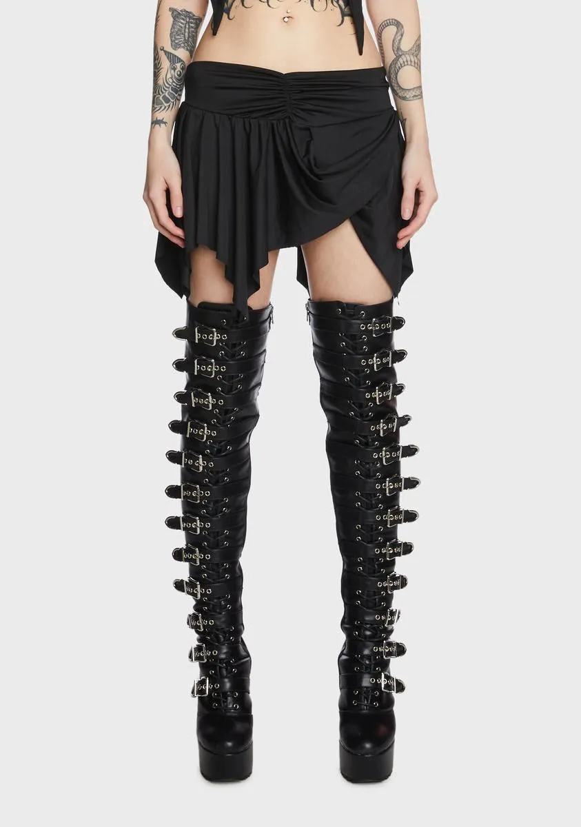 Bitch Mini Skirt