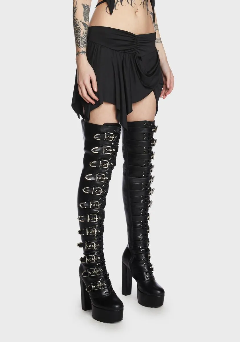 Bitch Mini Skirt