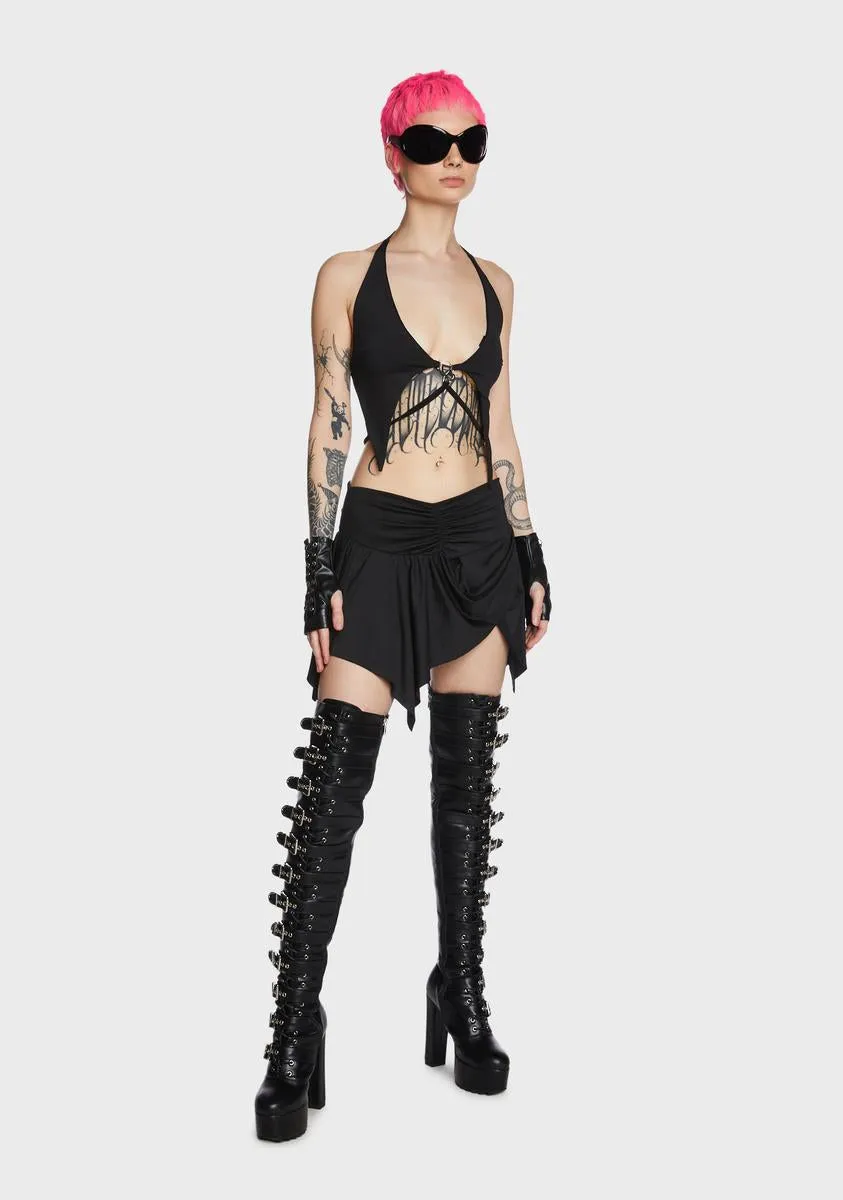 Bitch Mini Skirt