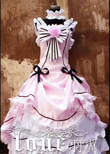 Black Butler Lady Ciel Phantomhive Cosplay Costume