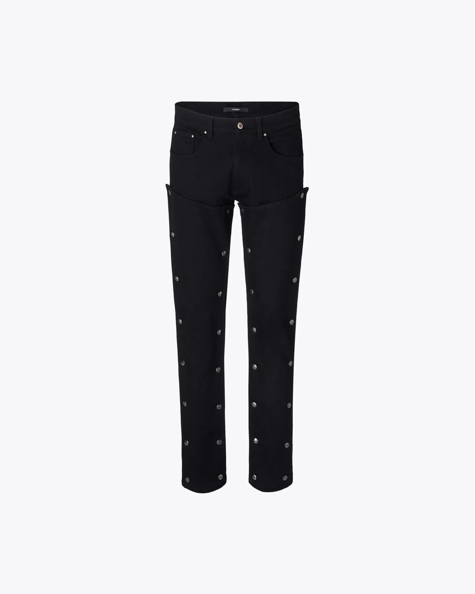 BLACK JEANS WITH STUDS