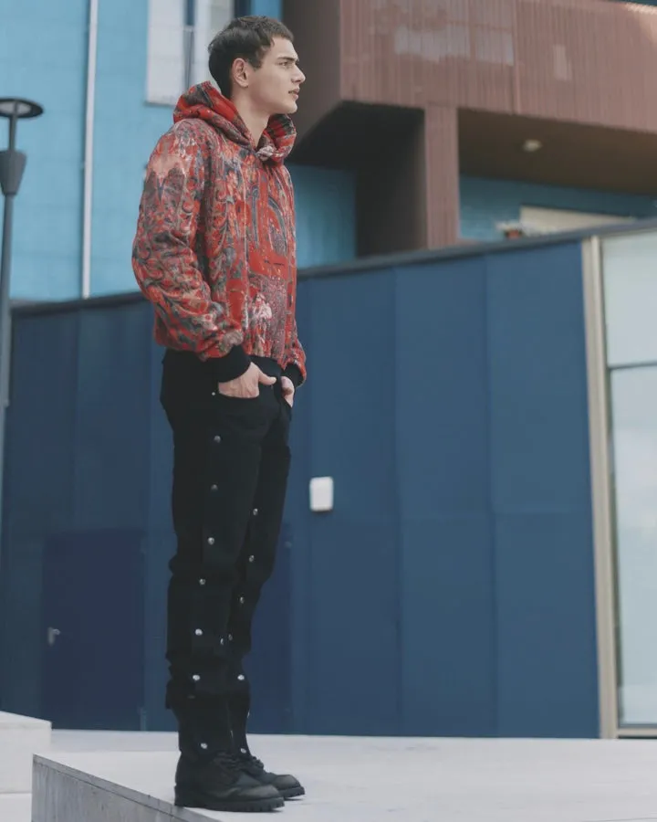 BLACK JEANS WITH STUDS