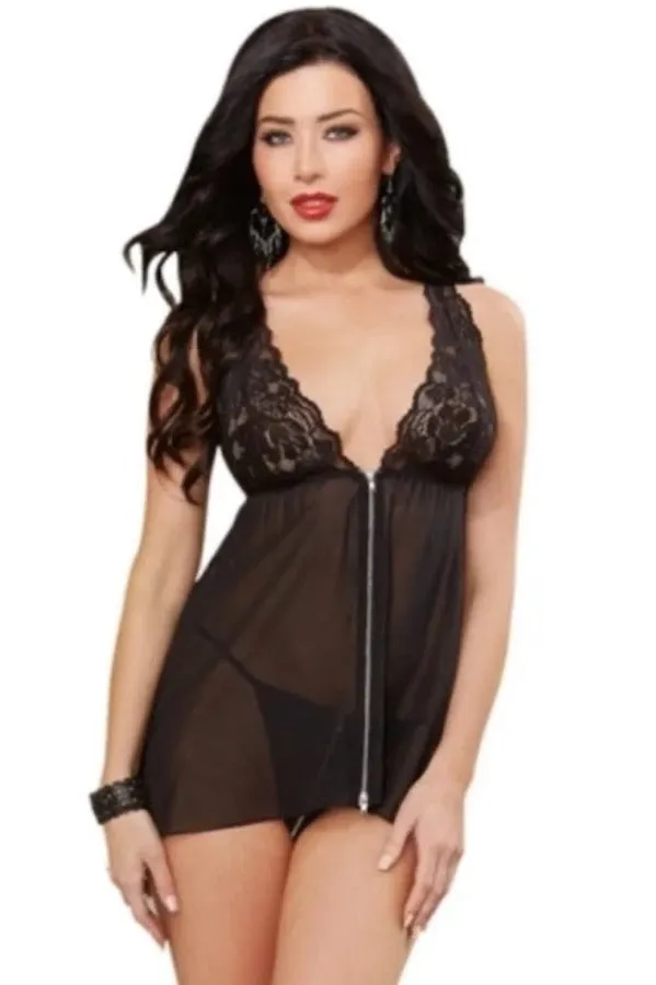 Broken Promise Chiffon Babydoll