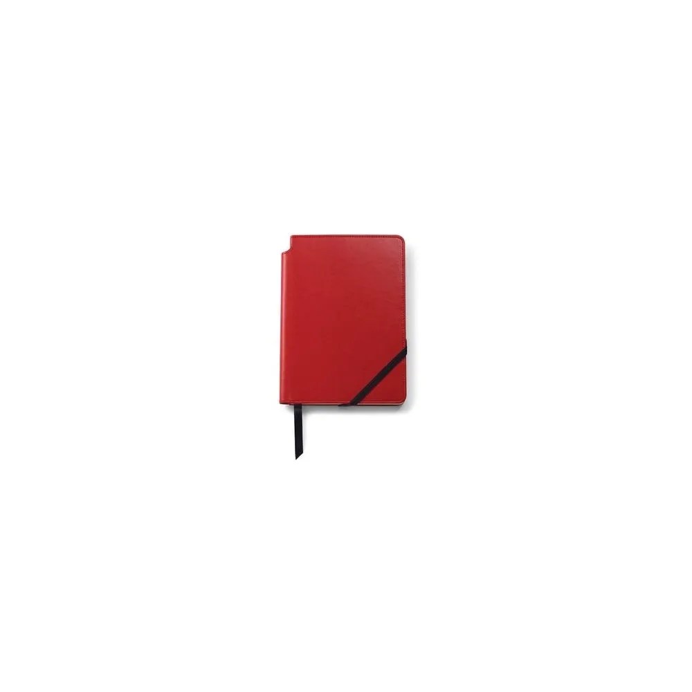 Calais Chrome Ballpoint Pen & Crimson Journal - AT0112-16/3M