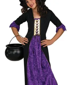 Child Gothic Witch Costume