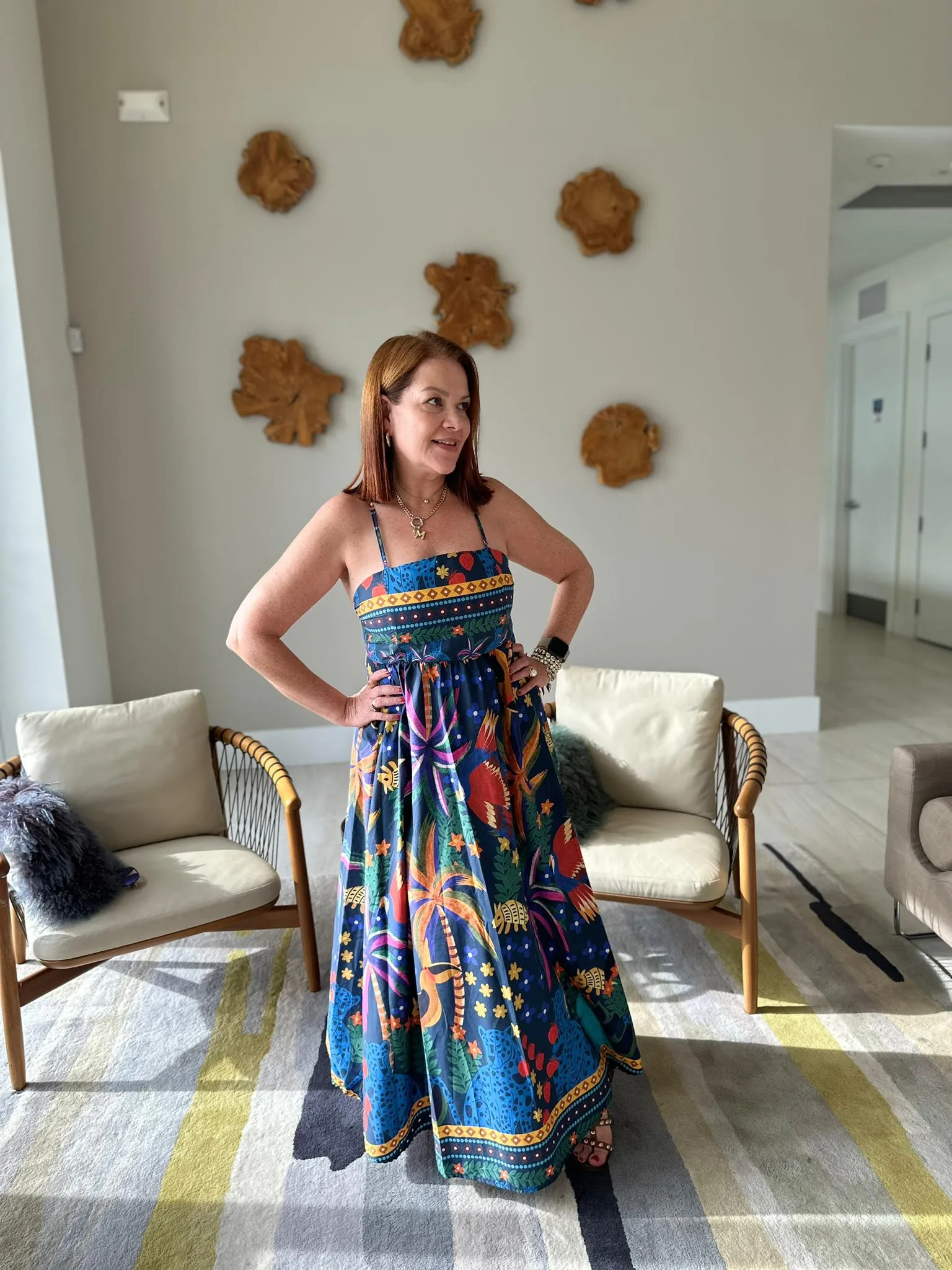 Elioreth Stamp Dress