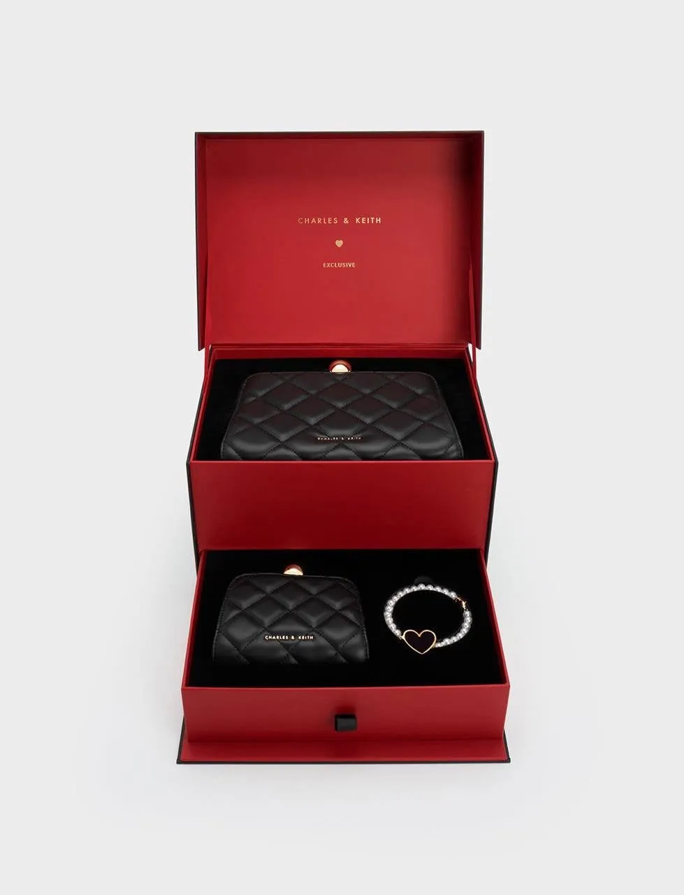 Gift Set Mini Quilted Chain Bag