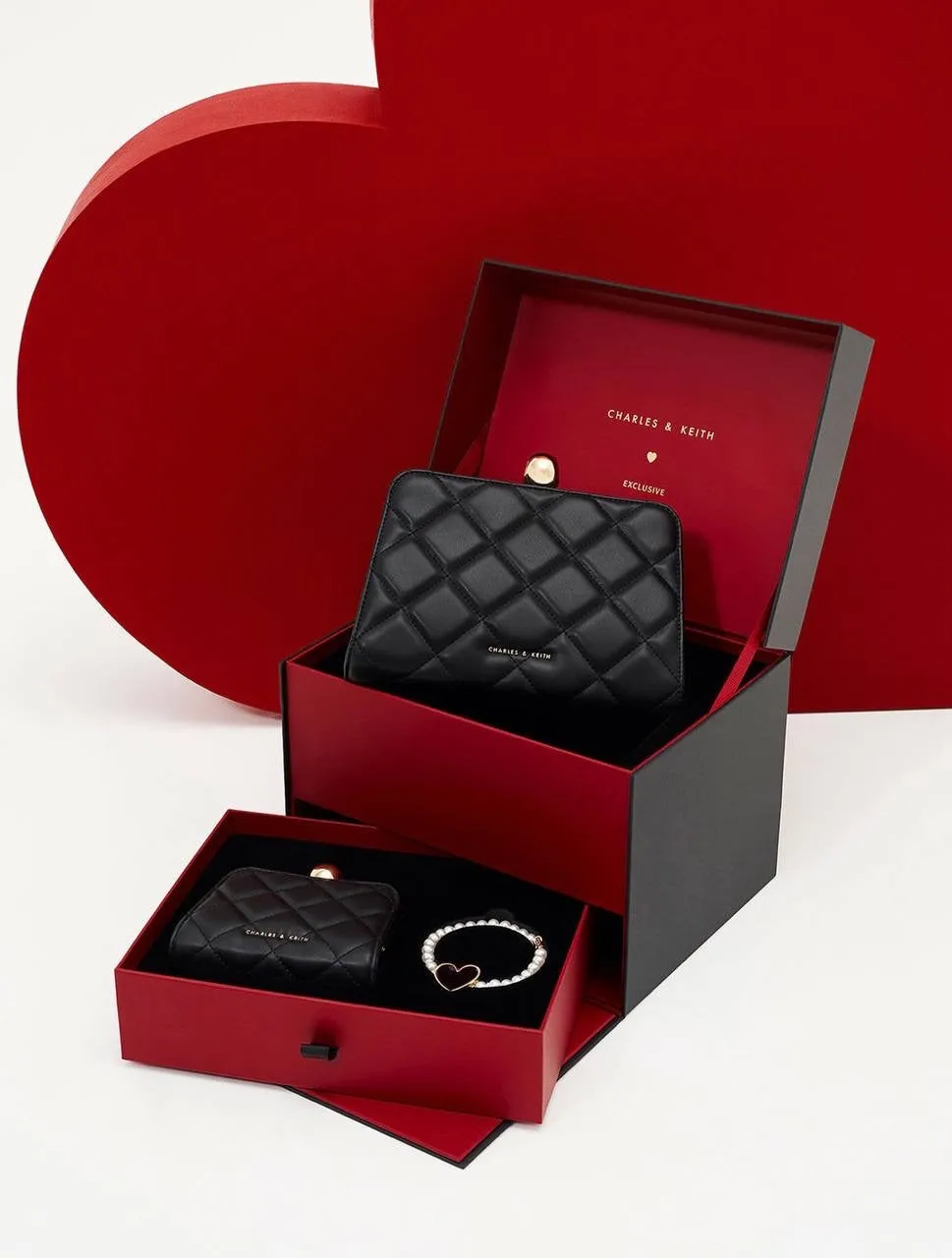 Gift Set Mini Quilted Chain Bag