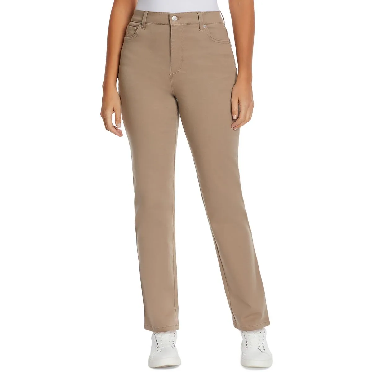 Gloria Vanderbilt Womens Amanda Classic Rise Tapered Leg Jeans