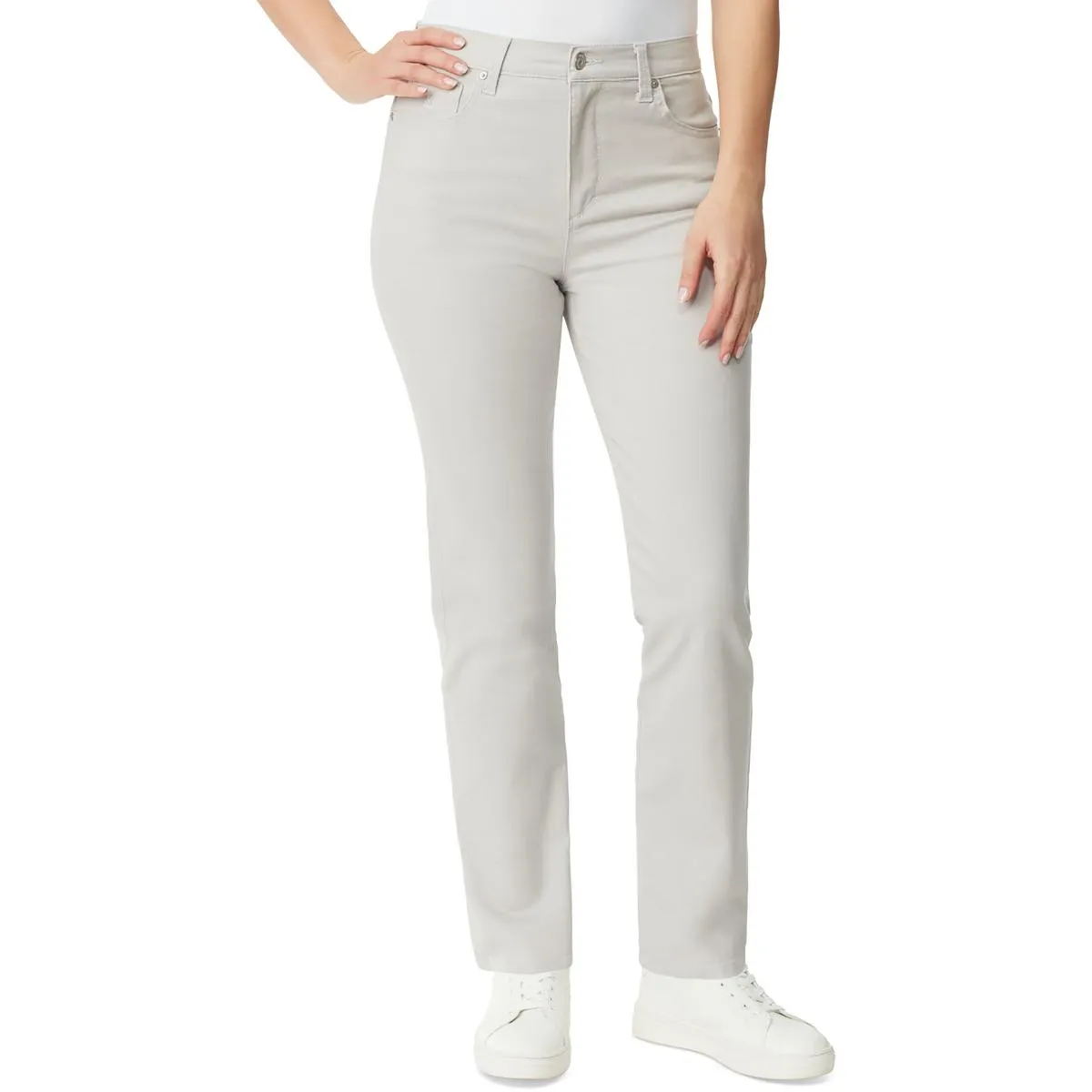 Gloria Vanderbilt Womens Amanda Classic Rise Tapered Leg Jeans