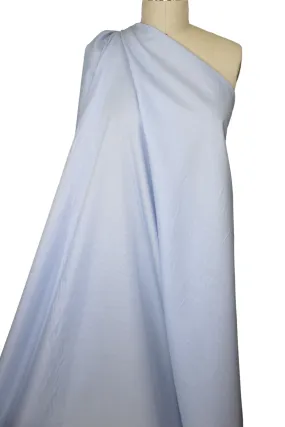 Italian Reversible Cotton Shirting - Blue/White