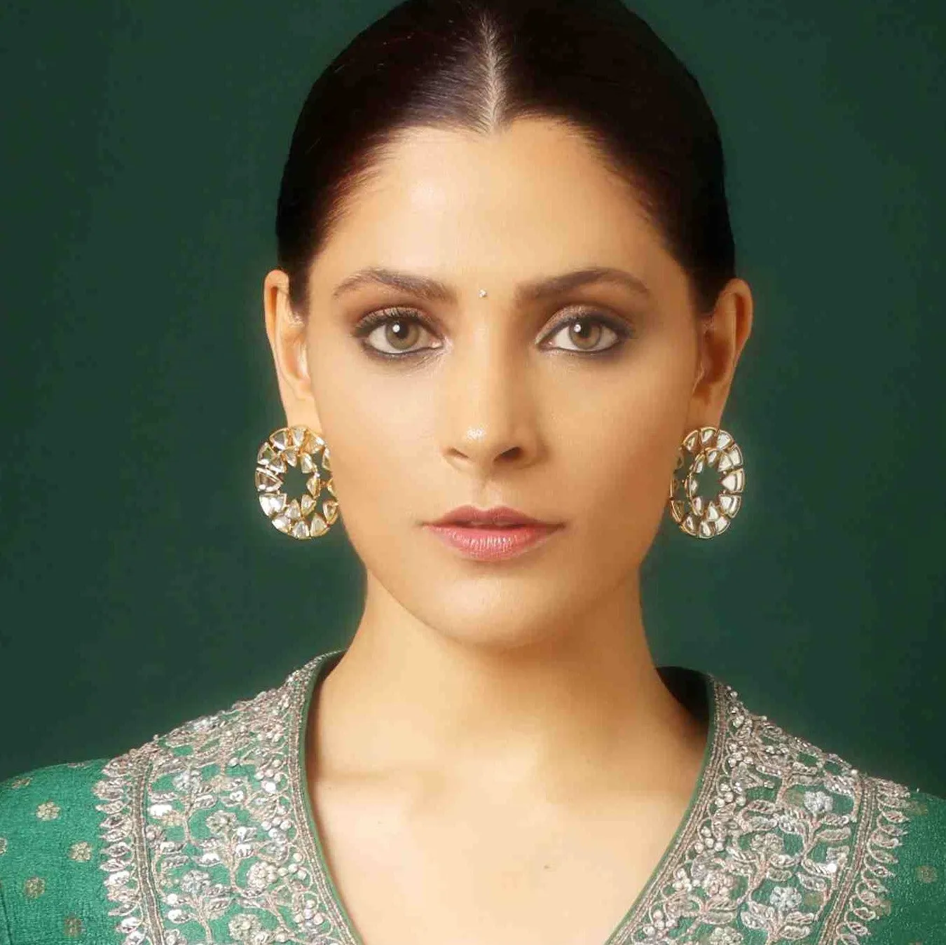 Jugni Dazzling Mirror Studs