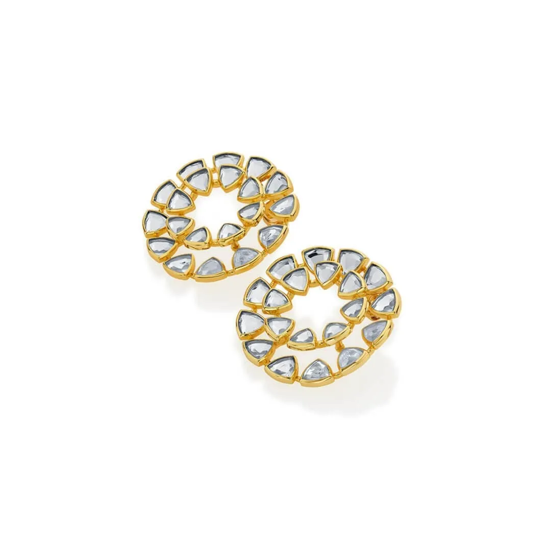 Jugni Dazzling Mirror Studs