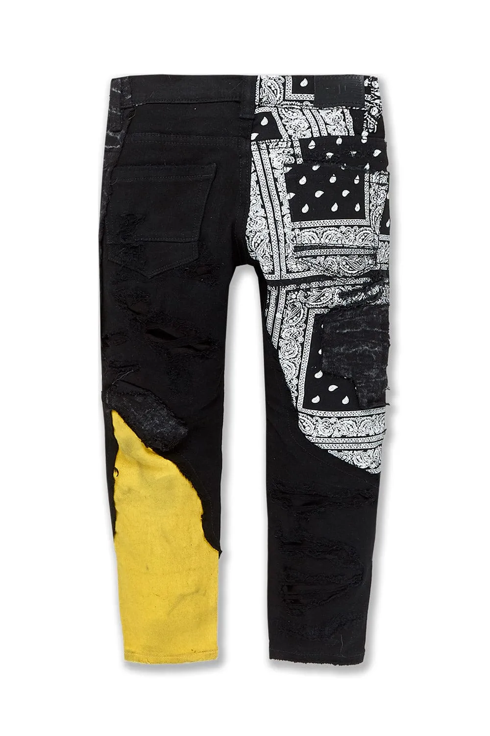 Kids Paisley Denim (Pollen)