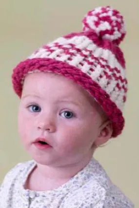 Knifty Knitter Fair Isle Cap Pattern (Knit)