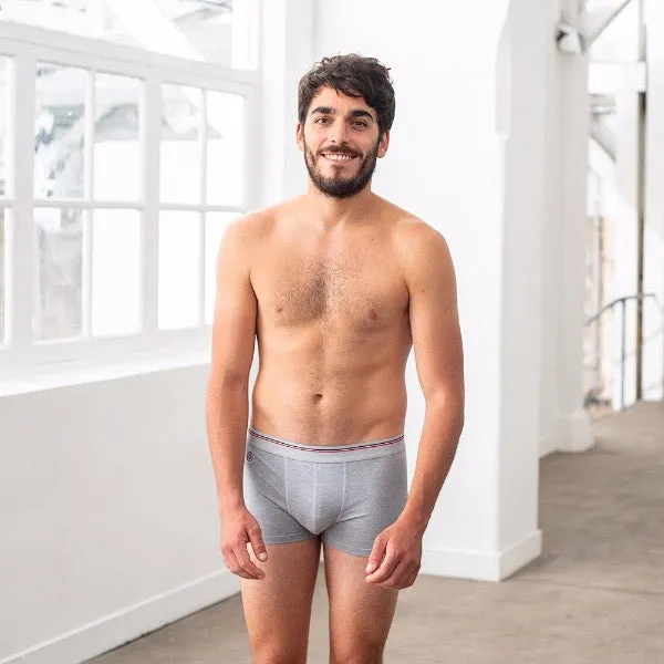 Le Slip Français | Boxer Short (Modal Grey) - S