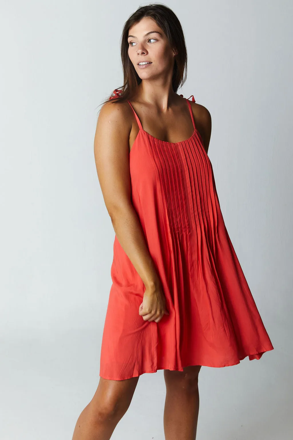 Marin Romper // Crimson