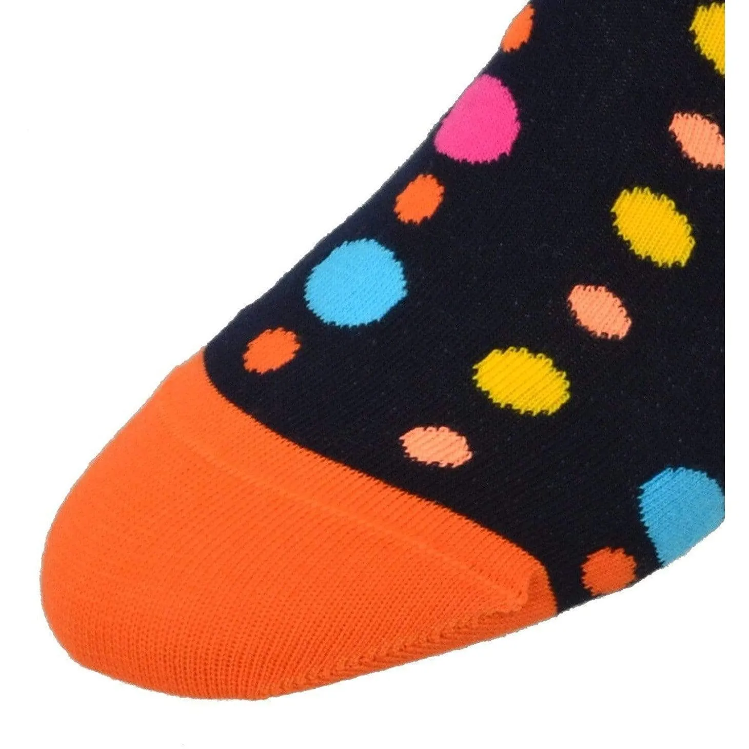 Men's Colorful Crew Socks in Combed Cotton (3 Pair Pack)