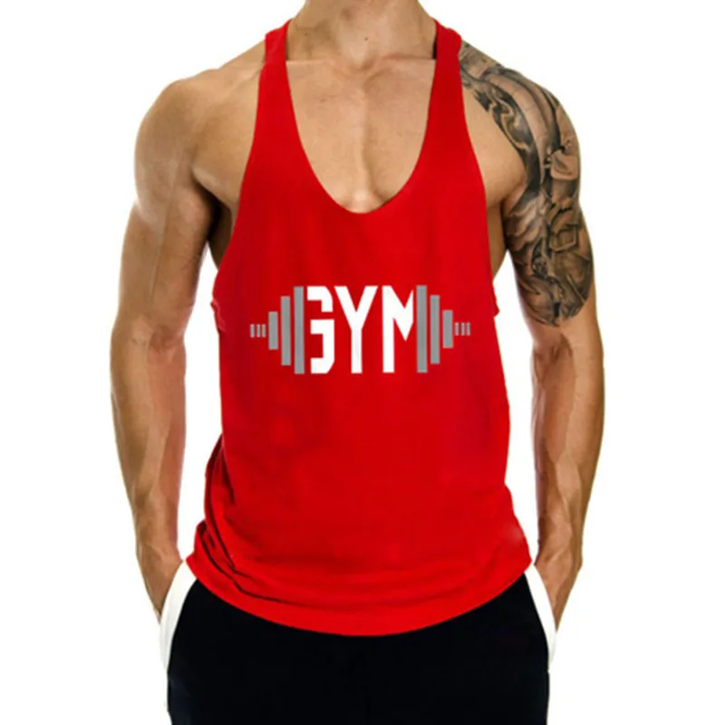 Men's Multicolor Printed Quick-Drying Sports Vest