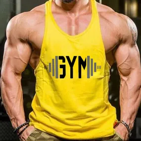 Men's Multicolor Printed Quick-Drying Sports Vest