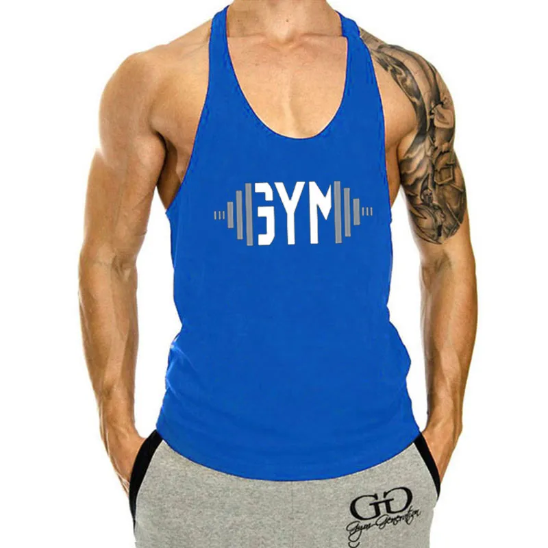 Men's Multicolor Printed Quick-Drying Sports Vest