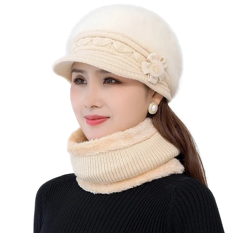 Plus Velvet Thickening Woolen Knit Hat Wholesale
