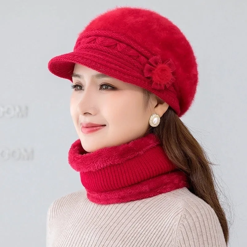 Plus Velvet Thickening Woolen Knit Hat Wholesale