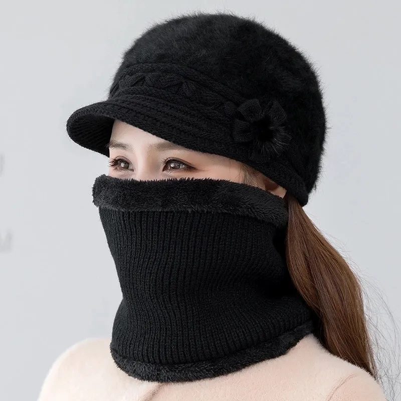 Plus Velvet Thickening Woolen Knit Hat Wholesale