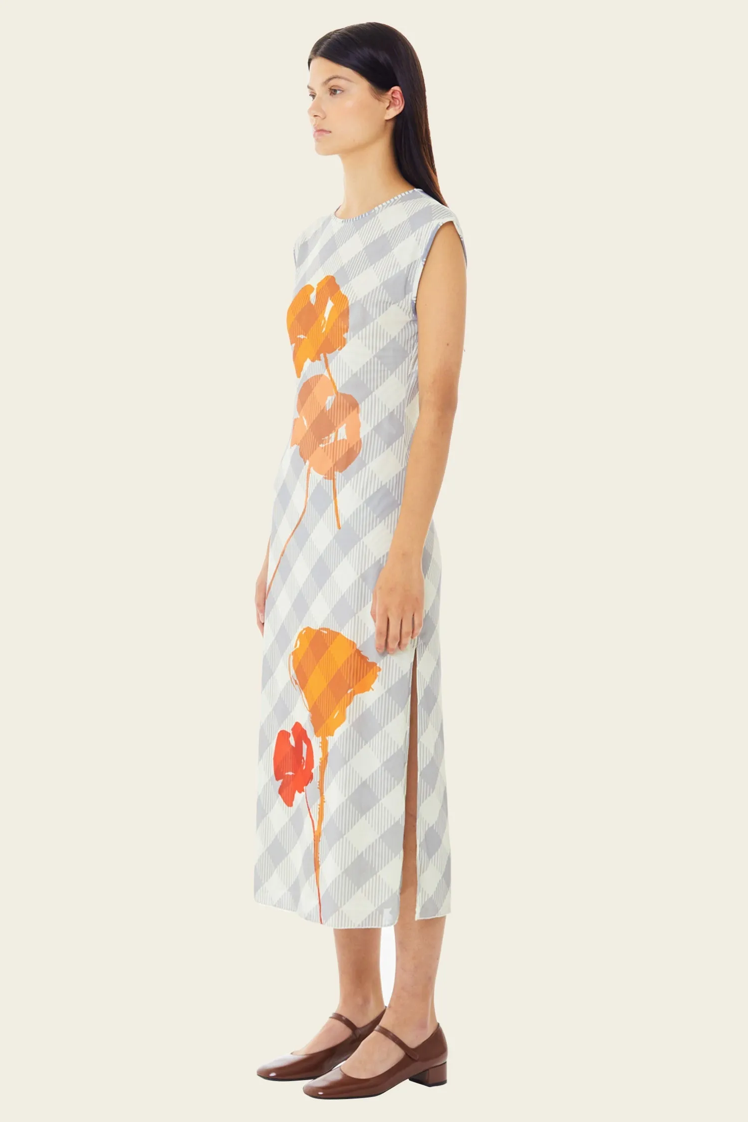 Poppy Mesh Midi Dress