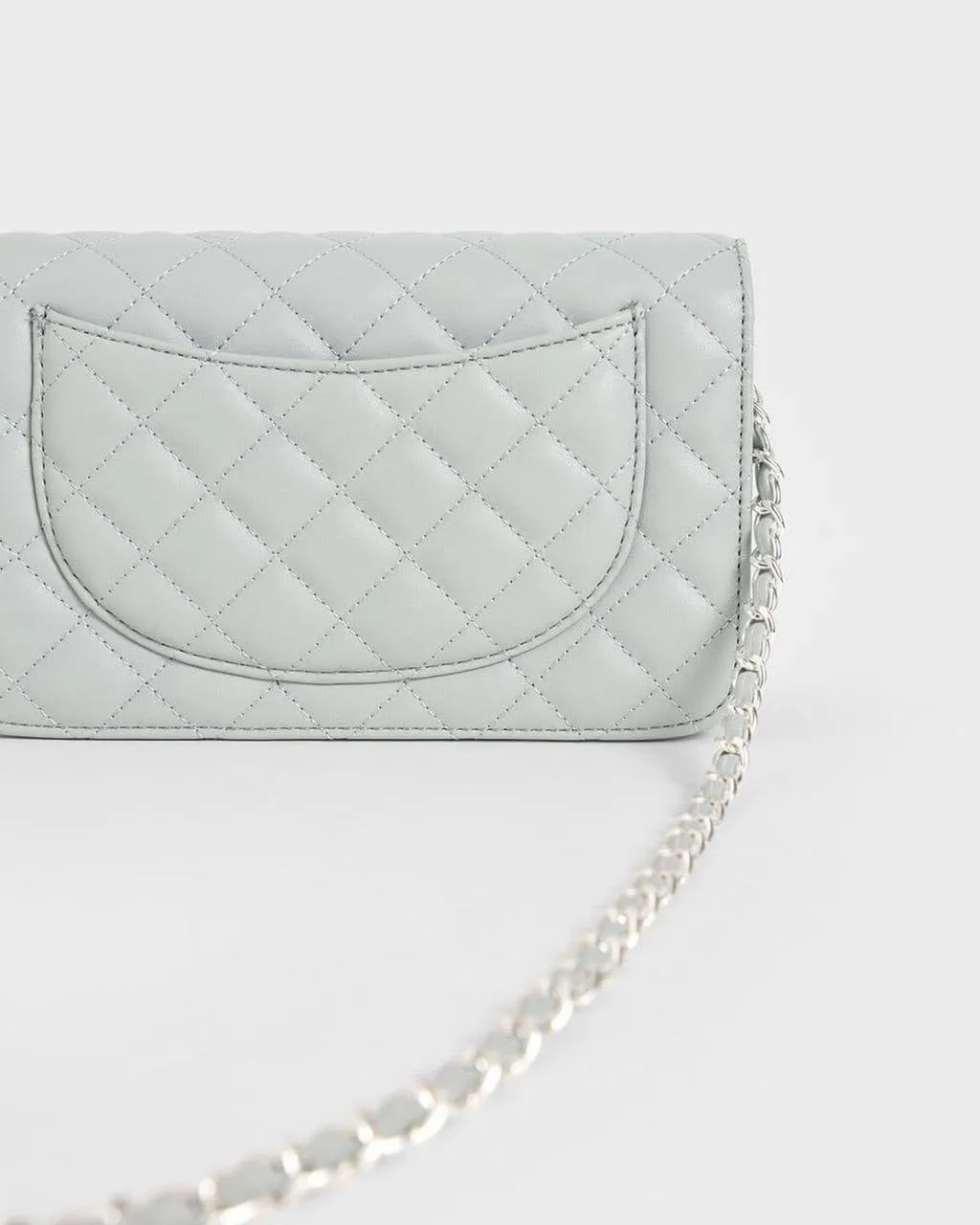 Quilted Flip-Lock Clutch