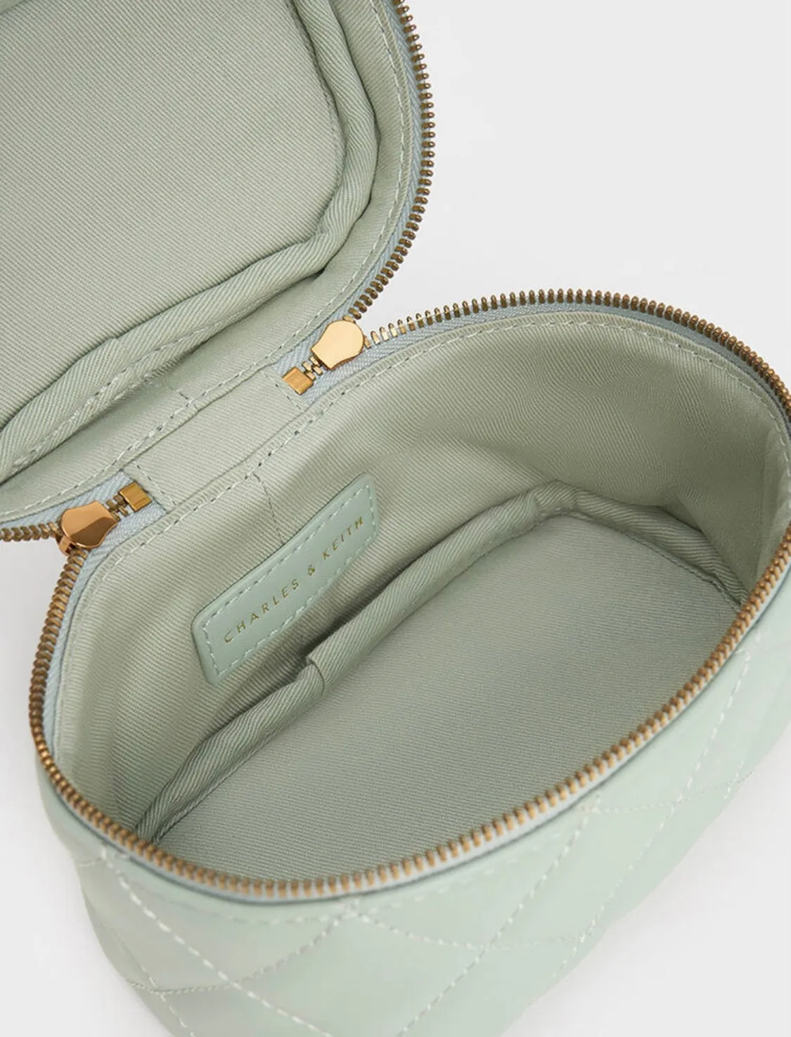Quilted Round Pouch