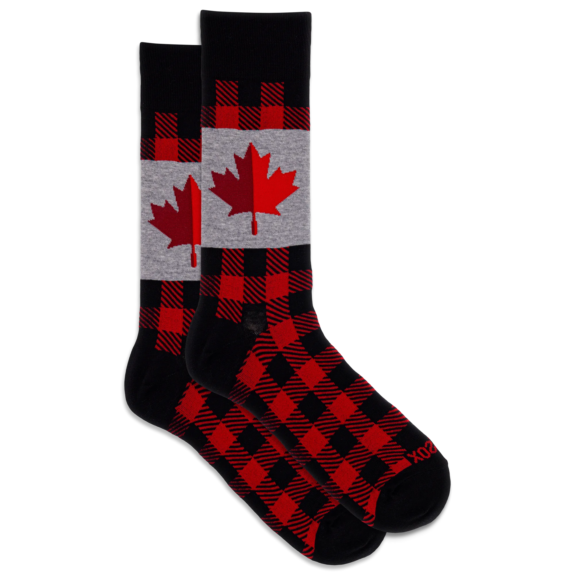 "Maple Leaf" Crew Socks by Hot Sox