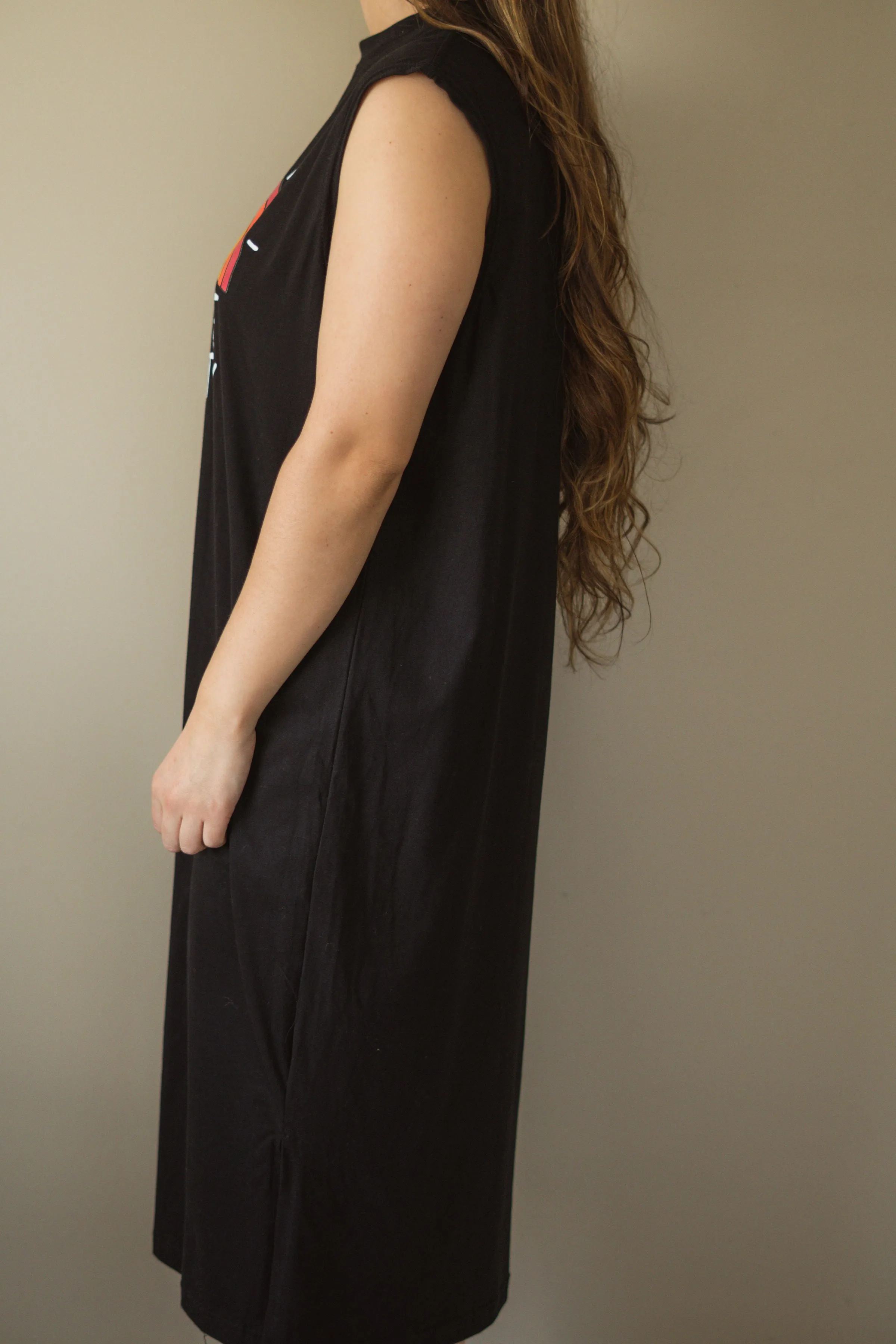Rainbow Sleeveless Dress