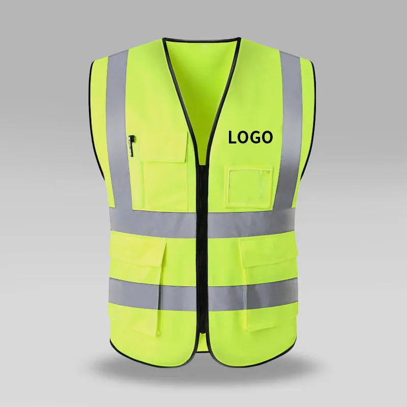 Reflective vest multi pockets for work(MJ-S12)