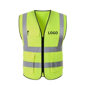 Reflective vest multi pockets for work(MJ-S12)
