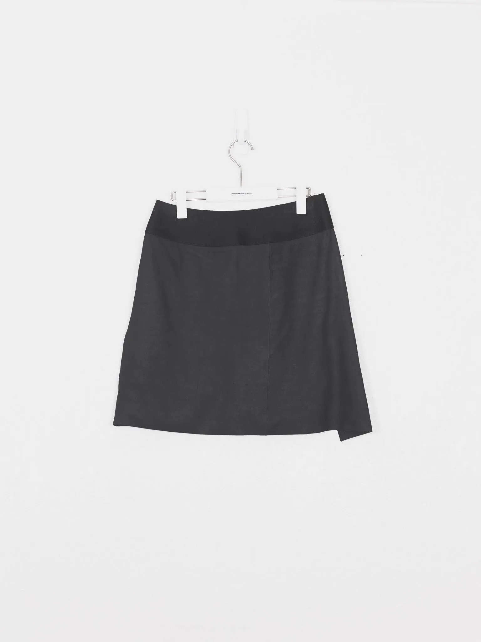 Rick Owens AW10 Leather Slit Skirt