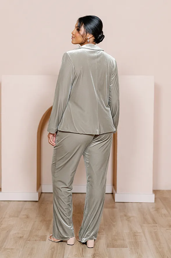 Ruby Velvet Jacket | Made To Order