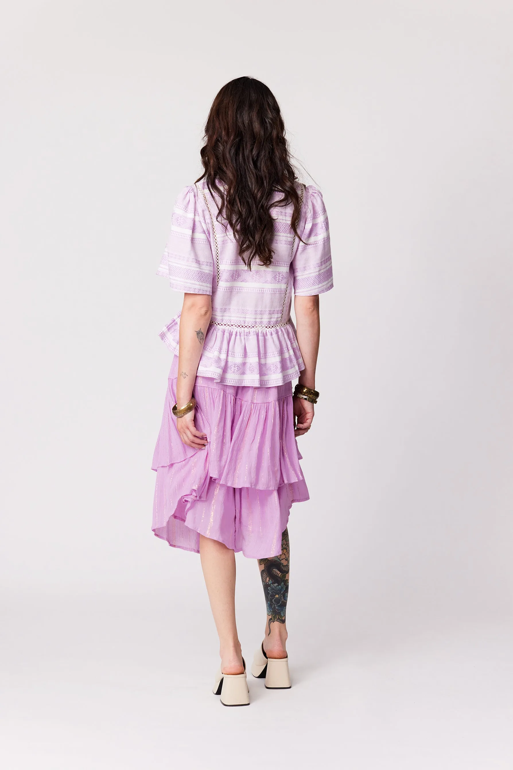 Spirit Skirt - Lilac/Gold