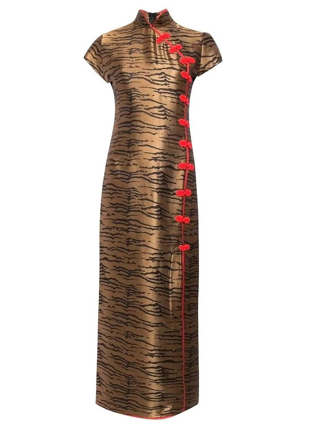 Suki Tiger Long Dress