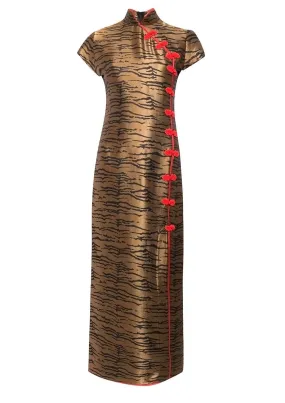 Suki Tiger Long Dress