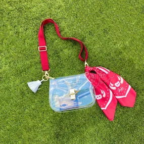 The Fayetteville Clear Medium Saddle Bag