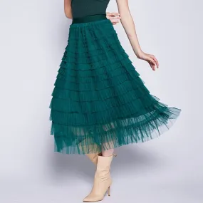Tulle Layered Skirt