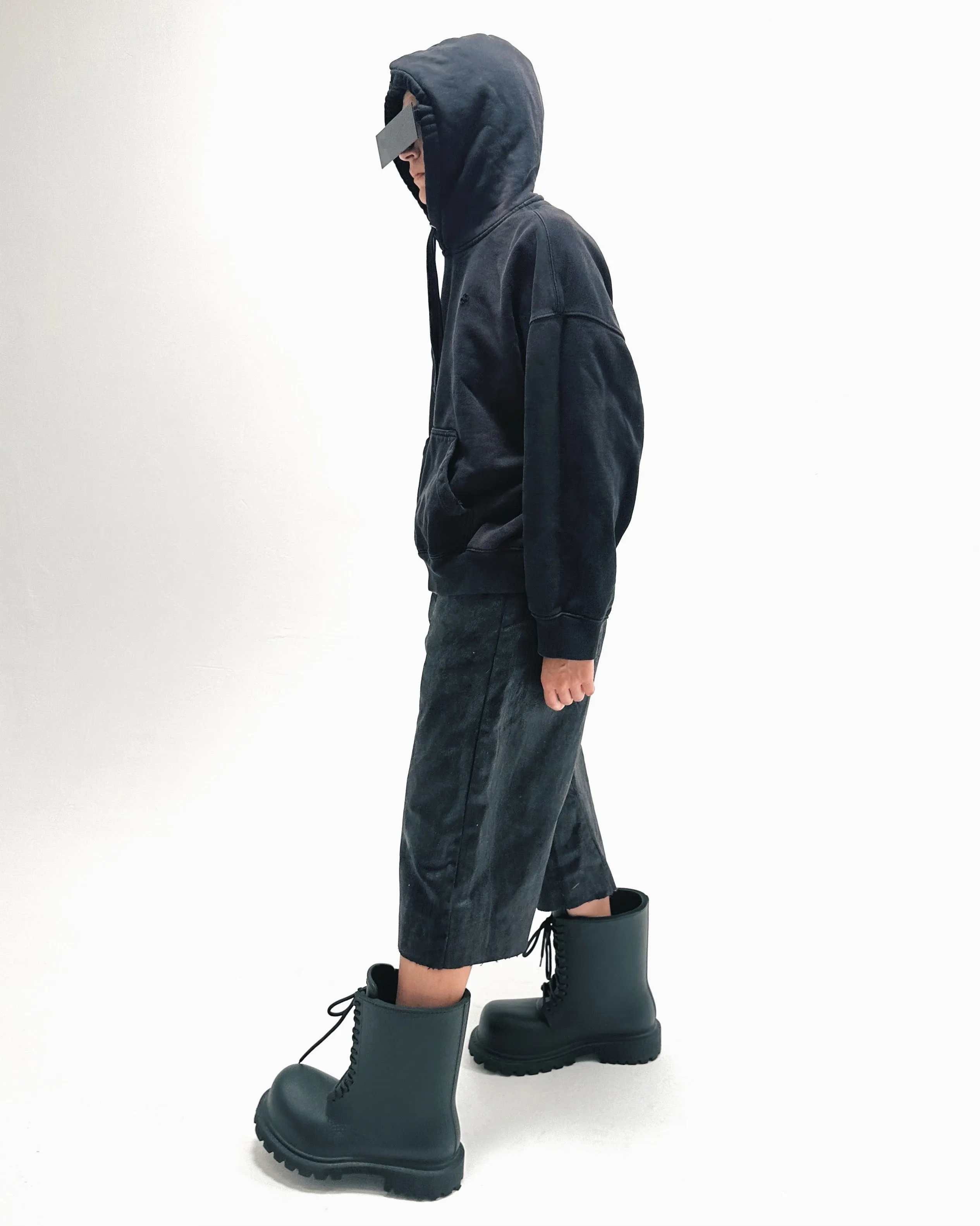 WAXED Baggy 3/4 Denim Shorts